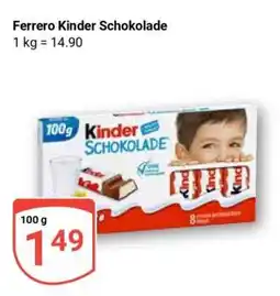 Globus Ferrero Kinder Schokolade Angebot