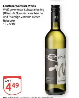 Globus Lauffener Schwarz/Weiss Angebot