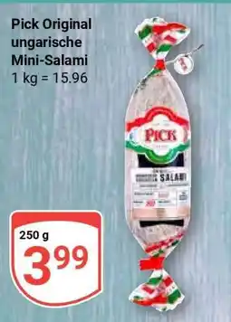 Globus Pick Original ungarische Mini-Salami Angebot