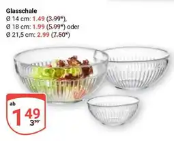 Globus Glasschale Angebot