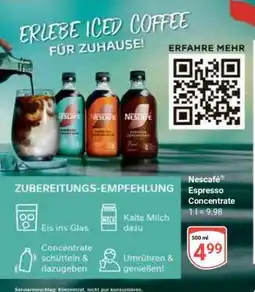 Globus Nescafé Espresso Concentrate Angebot