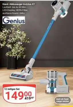 Globus Hand-/Akkusauger Invictus X7 Angebot
