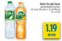 diska Volvic Tee oder Touch Angebot