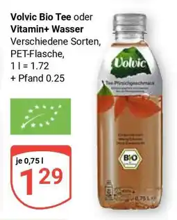 Globus Volvic Bio Tee oder Vitamin+ Wasser Angebot