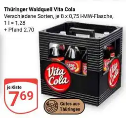 Globus Thüringer Waldquell Vita Cola Angebot