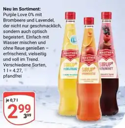 Globus Sirup Angebot
