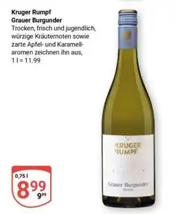 Globus Kruger Rumpf Grauer Burgunder Angebot