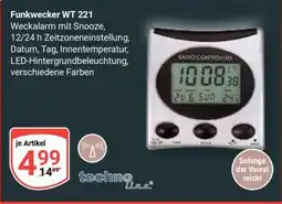 Globus Funkwecker WT 221 Angebot