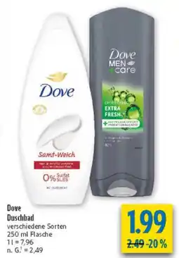 diska Dove Duschbad Angebot