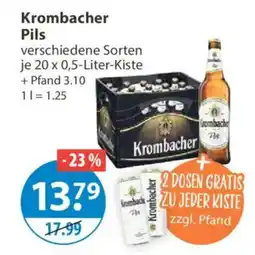 V Markt Krombacher Pils Angebot