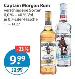 V Markt Captain Morgan Rum Angebot