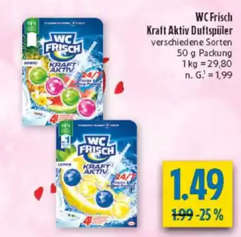 diska WC Frisch Kraft Aktiv Duftspüler Angebot