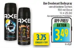diska Axe Deodorant Bodyspray Angebot