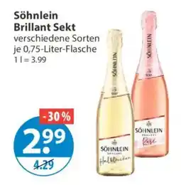 V Markt Söhnlein Brillant Sekt Angebot