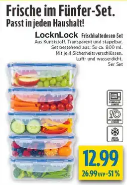 diska LocknLock Frischhaltedosen-Set Angebot