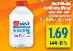 diska Destilliertes Wasser Angebot