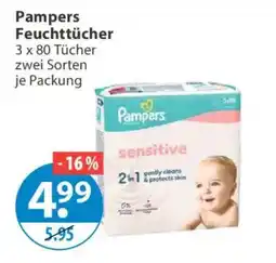 V Markt Pampers Feuchttücher Angebot