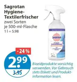 V Markt Sagrotan Hygiene-Textilerfrischer Angebot