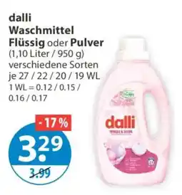 V Markt dalli Waschmittel Angebot
