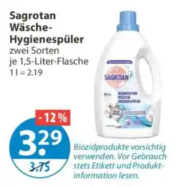 V Markt Sagrotan Wäsche-Hygienspüler Angebot