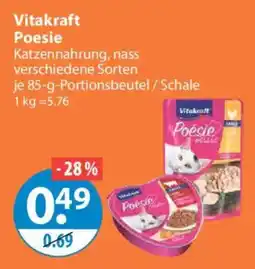 V Markt Vitakraft Poesie Katzenfutter Angebot