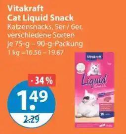 V Markt Vitakraft Cat Liquid Snack Angebot