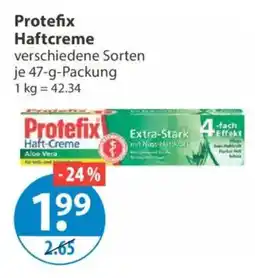 V Markt Protefix Haftcreme Angebot