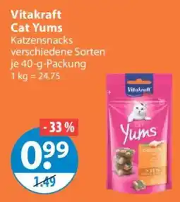 V Markt Vitakraft Cat Yums Angebot