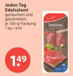 V Markt Jeden Tag Edelsalami Angebot