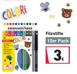 Woolworth Filzstifte COLORi EBERHARD FABER Angebot