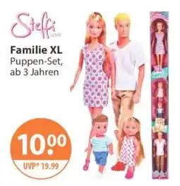 V Markt Steffi LOVE Familie XL Puppen-Set Angebot