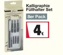 Woolworth Kalligraphie Füllhalter Set Angebot