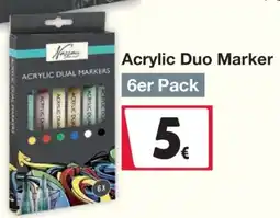 Woolworth Acrylic Duo Marker Angebot