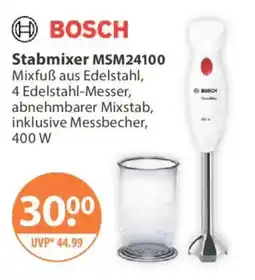 V Markt BOSCH Stabmixer MSM24100 Angebot