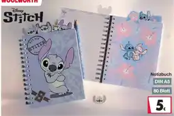Woolworth Disney Stitch Notizbuch Angebot