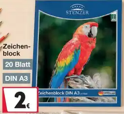 Woolworth STENZER Zeichenblock Angebot
