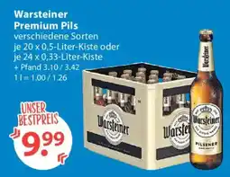 V Markt Warsteiner Premium Pils Angebot