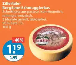 V Markt Zillertaler BergSenn Schmugglerkas Angebot
