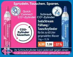V Markt SodaStream CO2-Zylinder Angebot