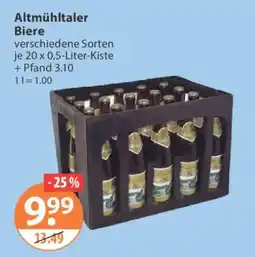 V Markt Altmühltaler Biere Angebot