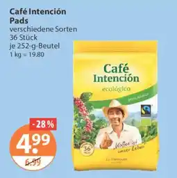 V Markt Café Intención Pads Angebot