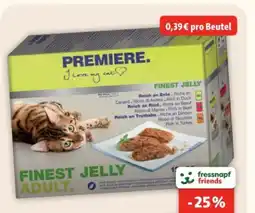 Fressnapf Premiere Tierbedarf Multipack Nassnahrung für Katzen Angebot