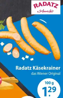 V Markt Radatz Käsekrainer Angebot