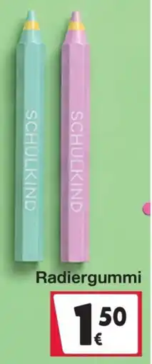 Woolworth Radiergummi Angebot