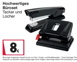 Woolworth Hochwertiges Büroset Tacker und Locher Angebot