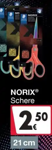 Woolworth NORIX Schere Angebot