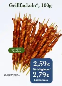 LPG Biomarkt Grillfackeln* Angebot