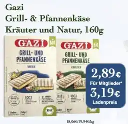 LPG Biomarkt Gazi Grill- & Pfannenkäse Kräuter und Natur Angebot