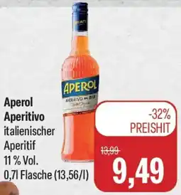 Feneberg Aperol Aperitivo italienischer Aperitif Angebot