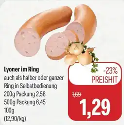 Feneberg Lyoner im Ring Angebot